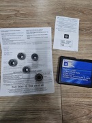 Śruby zabezpieczające koło koła 4 szt. + nasadka GM Genuine 10 zębów