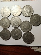 Polskie monety złotowe z czasów PRL-U Adam Mickiewicz i Bolesław Prus 