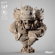 Weapon X X-Men Xmen MCU Figurka Popiersie 28cm 1/4 Ręcznie Malowana 