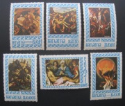 Religia WIELKANOC 966 - 971** pełna seria z 1967 roku czyste 