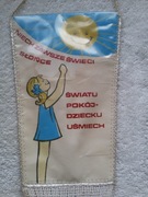 Proporczyk- Międzynarodowy rok dziecka 1979