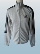 adidas M 3S FT TT TS bluza rozpinana XS szara NOWA