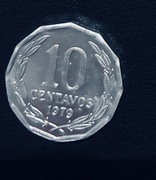 Chile x 2, 1979+, zestaw monet