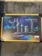 Profesjonalny zestaw barberski  VGR Stepless Pro 4in1 w walizce.