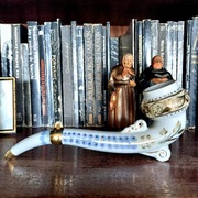 Porcelanowa fajka , wzór Połonne