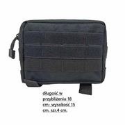 Torba taktyczna turystyczna.- Czarna.