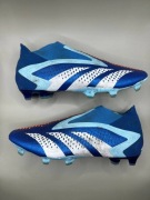Korki Lanki Piłkarskie Adidas Predator Accuracy. 1 FG niebieskie 43 1/3 