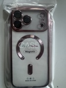 Etui Color Chrome Mag do iPhone 17 Pro Max 6,9" różowo-złota open ring
