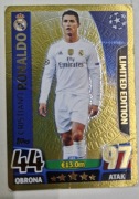 MATCH ATTAX CHAMPIONS LEAGUE 2015-2016 C.RONALDO GOLD LIMITED EDITION