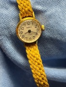 pozłacany zegarek Czajka pamiątka  PRL vintage 