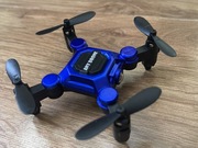 Dron mini niebieski