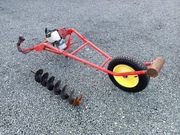 Wiertnica świder spalinowy glebowy PF 400 GERMANY 