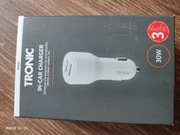 Tronic ładowarka samochodowa 2xUSB nowa biala