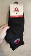 Nowe czarne skarpetki reebok rozmiar 37-39 3pak