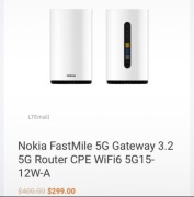 Ruter WIFI Nokia Fast Mile 5g Gateway 3.2 5g 