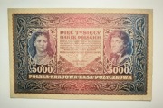 Banknot 5000 MAREK POLSKICH - 1920 rok, II seria L