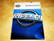 Prospekt Nissan Maxima, 200SX, 100NX, Micra, Sunny, 1992 brzydka okładka
