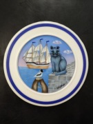 Arzberg Kathia’s Katzen - kolekcjonerski „Zwiegespräch mit einer Möwe”