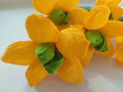 Zestaw 6 szt. kwiatów,  palma wielkanocna 