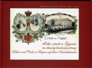 Pałac i park w Żaganiu na dawnej karcie pocztowej Żagań