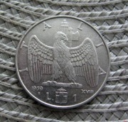 Włochy 1 Lir 1939r