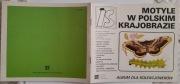MOTYLE W POLSKIM KRAJOBRAZIE - IS - ALBUM + NAKLEJKI - OPIS !