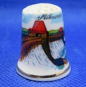 Naparstek Kolekcjonerski Porcelanowy Möhnesee