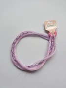 Dredy w gumce doczepy dredloki peruka warkoczyki zagęszczanie włosów treska