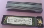 Dysk SSD Micron 1100 256GB SSD w zewnętrznej obudowie M.2