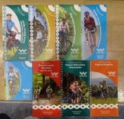 Zestaw map i przewodników rowerowych Green Velo 