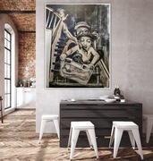 Obraz "Dzieci" 130x100cm, Akryl