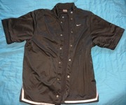 Koszulka T-shirt bluza rozpinana krótki rękaw klasyk old school Nike M 