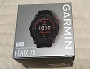 Zegarek sportowy Garmin Fenix 7X Solar czarny