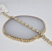 Bransoletka z cyrkoniami.