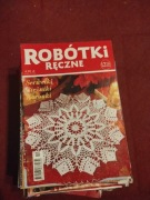 Robótki ręczne 12/2003 serwetki bieżniki koronki