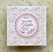 Kartka na Dzień Babci  ręcznie robiona, z kopertą