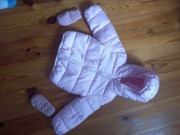 Kurtka ciepła plus rękawiczki 