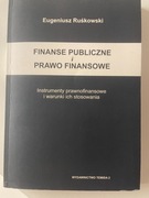 Finanse publiczne i prawo finansowe E. Ruśkowski