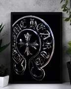 Plakat A3 Chrome Hearts aesthetic