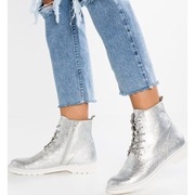 s.Oliver Botki Srebrne WORKERY SOFT FOAM 38