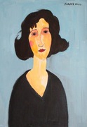 Amedeo Modigliani, Portret kobiety, 21x29,7