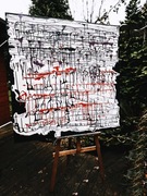 „MATRIX” UNIKAT OBRAZ RĘCZNIE MALOWANY