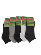 5x Skarpety Damskie Stopki Bambusowe 35-38
