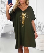 DUŻA sukienka  50-52-54-56 plus size --,3xl,4xl,5xl,6xl