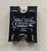 Stycznik półprzewodnikowy SSR CELDUC SCF41100 12-280VAC/12A 4-30VDC