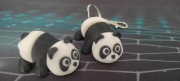 Breloczek dla dzieci Flexi Panda & Keychain druk 3D.