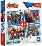 Puzzle Marvel Avengers 4in1 