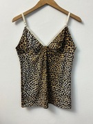 Koszulka nocna halka vintage piżama panterka Leopard DC Dolce Gabbana M 38