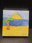 Obraz akrylowy na płótnie, dzieło Syna.