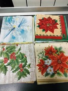 Serwetki do decoupage  33x33 41 szt nr 35